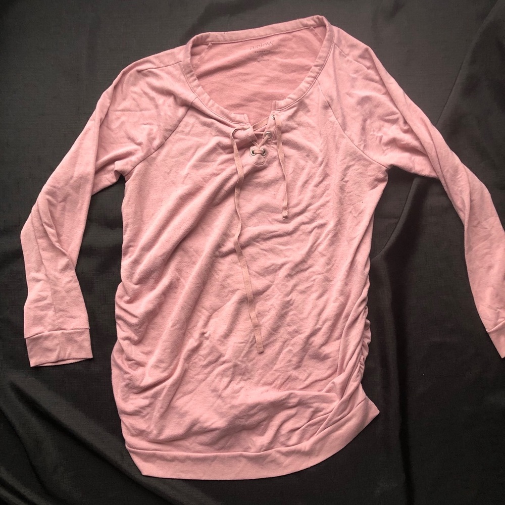 Long maternity top